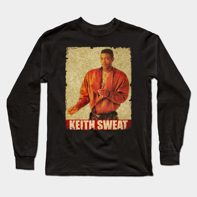 Keith Sweat - NEW RETRO STYLE Long Sleeve T-Shirt by FREEDOM FIGHTER PROD